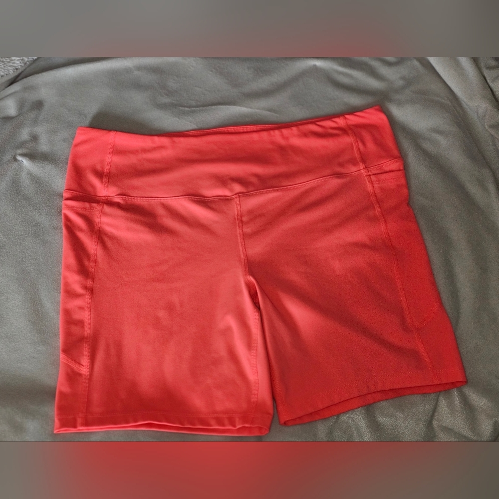 Coral Athletic Bike Shorts